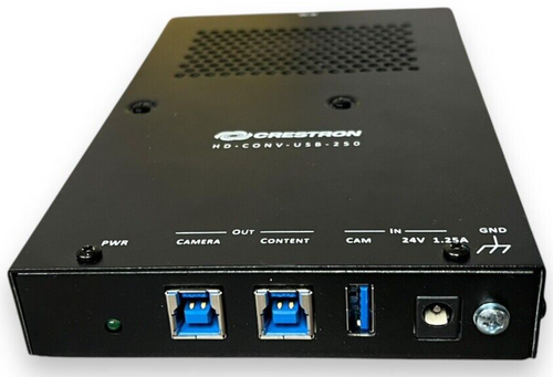 Crestron HD-CONV-USB-250 - TESTED w/ AC ADAPTER + (2) 3.0 USB's!! - Picture 2 of 6