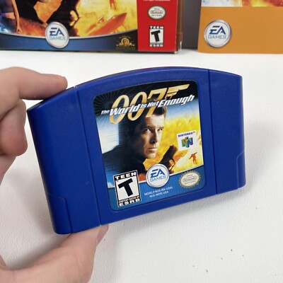 The World Is Not Enough【中古美品・N64北米版】 N64 Game US Version of The World Is Not Enough - Walmart.com