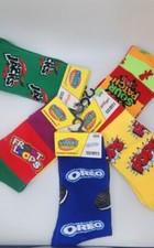 Crazy Socks NWT Men's/Unisex Crew 6-12 Silly Novelty Gift