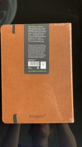 Brandneu Versiegelt Journal Gefüttert Bär Faden Gebunden 192 Seiten Textur Jollen 16x21 - Bild 2 von 3