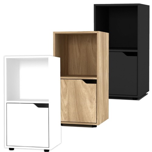 2, 4, 8 Cube Cupboard Shelving Display Shelf Storage Unit Wooden Door Organiser - Picture 6 of 8