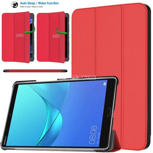 Smart Case Flip Magnetic Stand Cover Fits Huawei MediaPad M5 8 (8.4" Inch) 2018 - Picture 12 of 14