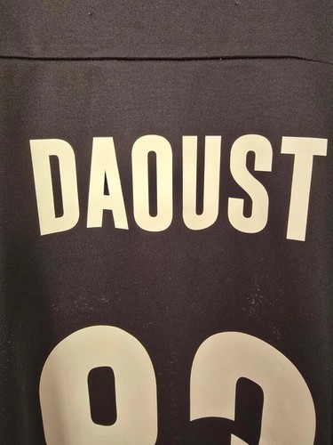 Stavanger Oilers, Match Worn Hockey Trikot von Warrior, #83 Jean-Michel Daoust - Bild 9 von 12