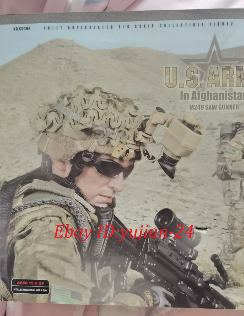 1/6 SoldierStory SS068 U.S. Army In Afghanistan M249 Gunner