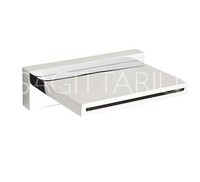 Sagittarius Half Inch Cascade Wall Mounted Bath Spout Chrome- Sagittarius Half Inch Cascade Wall Mounted Bath Spout Chrome-