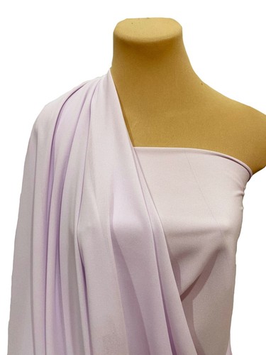 DOUBLE CREPE GEORGETTE FABRIC ROYAL 1148 60" BTY CLOTHING, SEMI SHEER - Picture 2 of 12