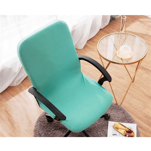 Office Stretch Chair Covers Computer Rotating Seat Chair Cover Slipcovers Decor - Picture 35 of 39