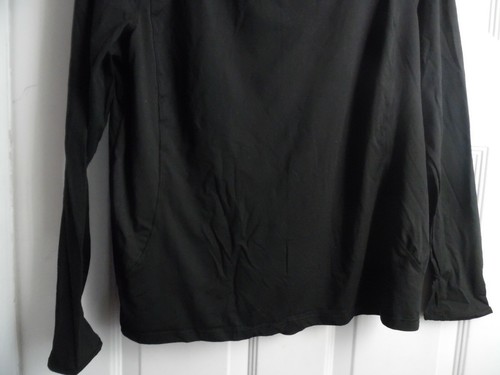 SUÉTER CON CAPUCHA NEGRO DANSKIN AHORA TOP JOGGING ACTIVO MANGA LARGA XL - Imagen 9 de 10