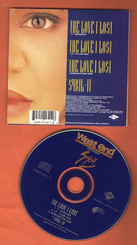 West End Featuring Sybil – The Love I Lost - CD - Picture 2 of 2