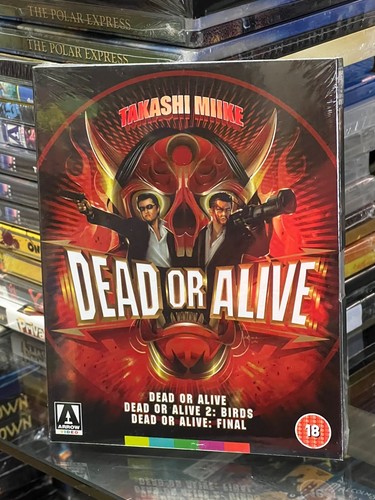 DEAD OR ALIVE TRILOGY  BLU-RAY SPECIAL LIMITED EDITION! ARROW VIDEO! BRAND NEW! - Picture 1 of 7