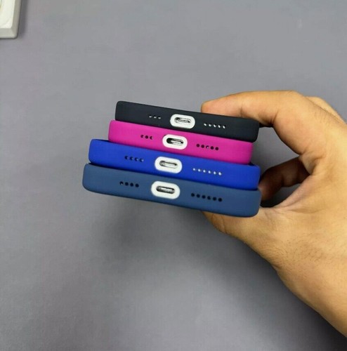For iPhone 16 Pro Max / iphone 16 Pro iphone 16 Plus Silicone Case With MagSafe - Picture 5 of 16