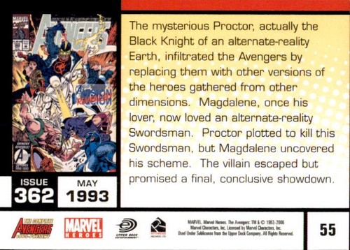 Complete Avengers 1963-Present 06 Rittenhouse Complete Your Set You Pick Marvel - Picture 111 of 163