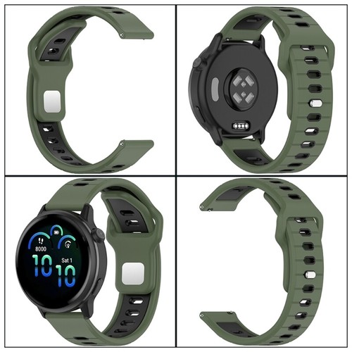 20mm Silicone Watch Band Quick Release Watch Straps Belt for Bounce/SQ2 - 第 1/18 張圖片