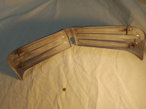 NASH LAFAYETTE 1936 EARLY RARE TOP OF GRILL STAINLESS SEC WHERE MASCOT IS FITTED - Picture 3 of 24