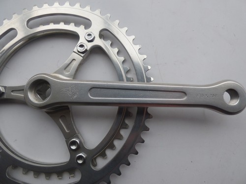 JUEGO DE BIELAS CAMPAGNOLO GRAN DEPORTIVO 42/52 - 1977 - (MODELO #3320) - LOTE ANTIGUO - Imagen 4 de 9