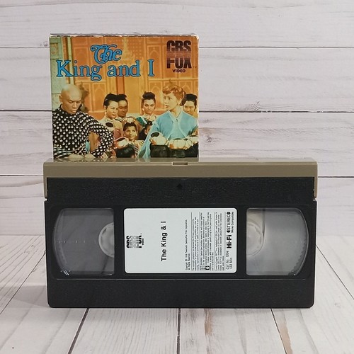 The King and I VHS Tape 1956 Musical/Romance 1984 CBS/Fox Release - SHIPS FREE - Picture 3 of 10