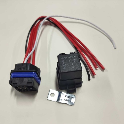 Waterproof 80/60A 12V Relay W/ Socket 5 Pin Marine Car/Boat Fan/Headligh Relay - Picture 11 of 11