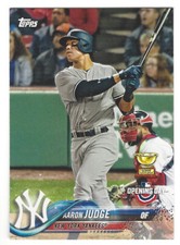 Aaron Judge 2018 Topps Opening Day Card# 71