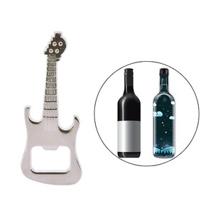 Adorable Bottle Opener Guitar Keyring Metal Kitchen Bar Beer Novelty Tool Gift \