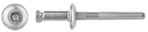 AMZ Clips And Fasteners 25 1/4" Window Regulator Rivets Compatible with GM Ford