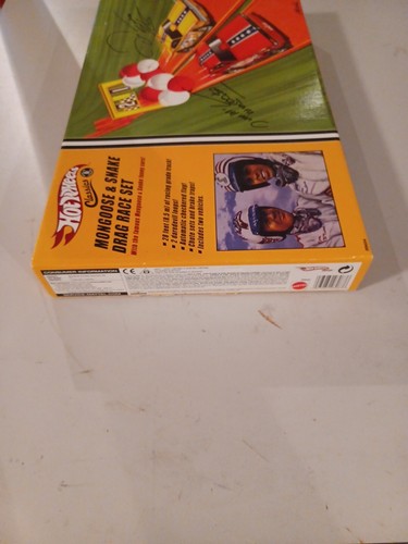 Autographed, Wheels Classics 2005 Snake and Mongoose Drag Race Set, Unopened - Picture 7 of 13
