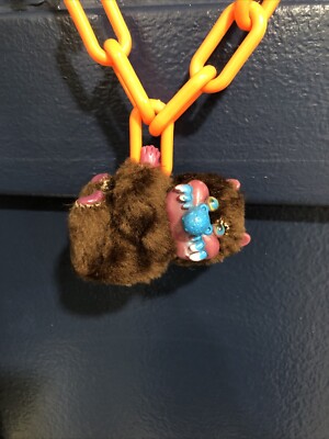 Vintage 1985 My Pet Monster Necklace! Mini Pencil Hugger