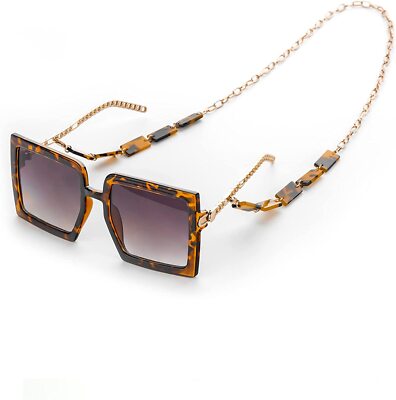 Polarized Oversized Square Sunglasses with UV Protection Amazon.com: LYZOIT Square Sunglasses for Men Women Polarized  main image 4