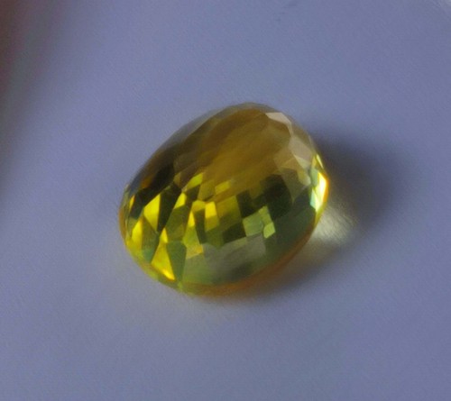 Flawless 8.15Ct Natural Montana Yellow Sapphire Certified OvalCut Loose Gemstone - Picture 11 of 11