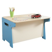 Millhouse Children's Race Track Toy Box And Desk Millhouse Children's Race Track Toy Box And Desk