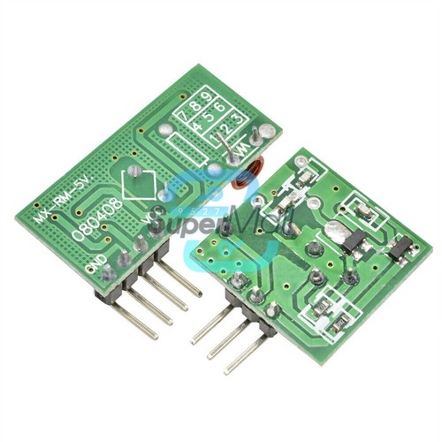 1/5PCS 315Mhz 433Mhz RF Transmitter & Receiver Wireless Module for Arduino ARM - Bild 6 von 16