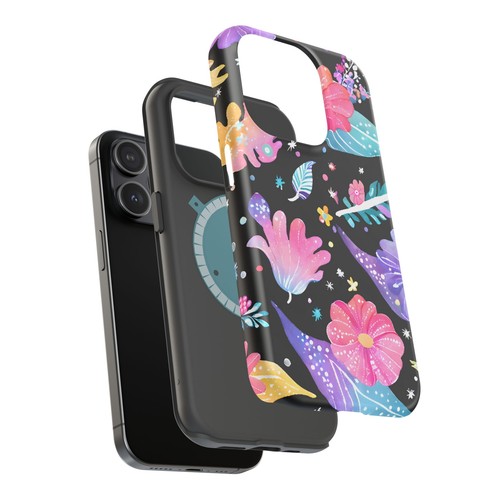 Funda de Teléfono Floral para iPhone 13, 14, 15, 16 Funda Protectora Magnética iPhone - Imagen 45 de 129