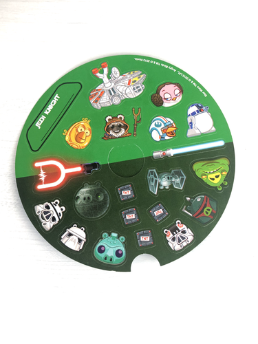 McDonald's 2013 - Angry Birds Star Wars Bucket w/ Stickers - Happy Meal Toy - Picture 5 of 8