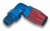 Earls 829008 -08AN 90 Deg. Swivel-Seal to 3/8'' Male NPT