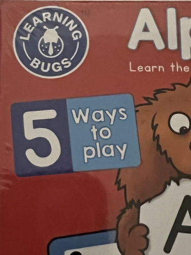 Alphabet Bingo 5 Ways To Play Learning Bugs, 2 -4 Players - Picture 4 of 7
