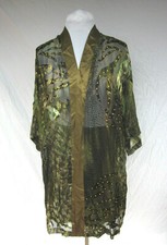 Mary Green San Francisco silk spangled burn-o...