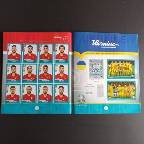 Panini UEFA EURO 2020 Previiew Complete Sticker Album - Full Book - Picture 20 of 24