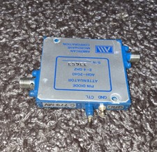 Attenuator Diode Pin 2-4Ghz 50DB Adjustable DC 1 Volt Tested