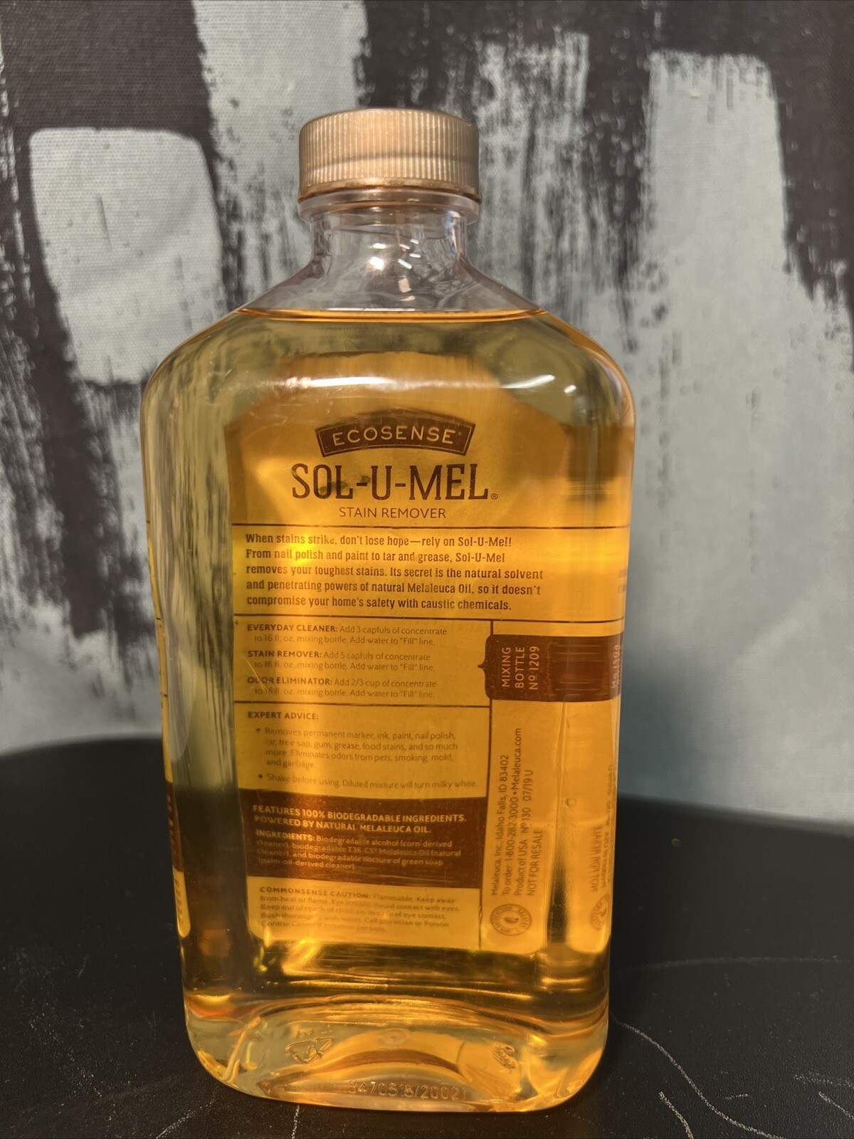 NEW Melaleuca Ecosense SolUMel Original Scent Stain Remover