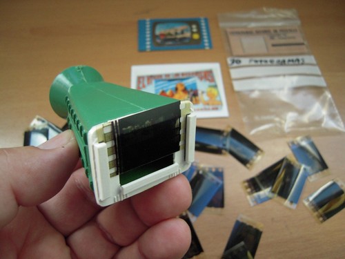 Visor VERDE Para ver fotogramas cine 35mm Juguete de Kiosko Retro & Vintage - Imagen 3 de 10