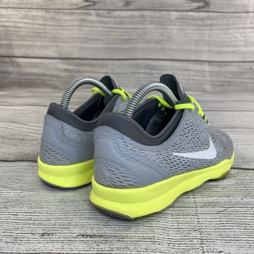 Nike Air Zoom Fit Low Top Sneakers Women Size 8.5 Grey Athletic Shoes 704658-003 - Picture 3 of 9