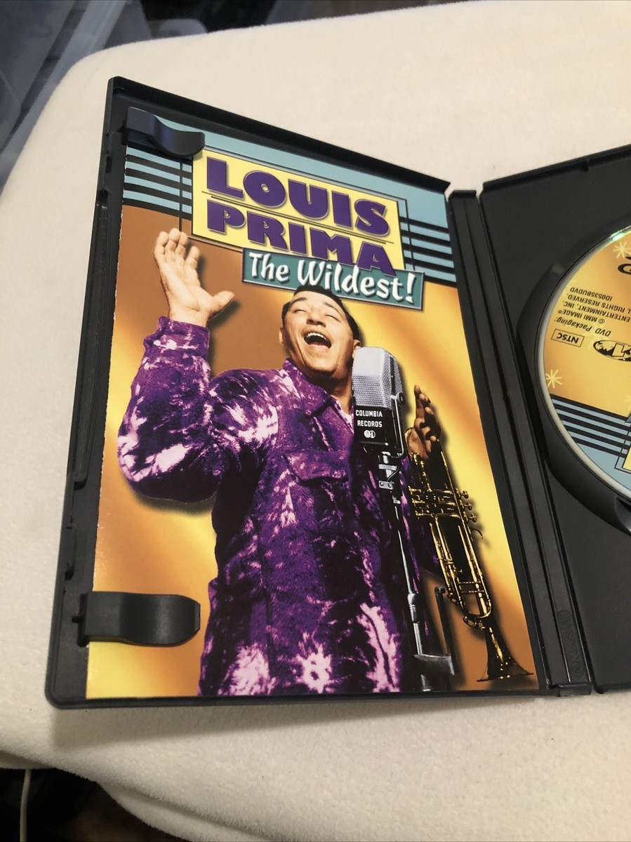 LOUIS PRIMA - The Wildest! - DVD - c.1999 *** COMPLETE