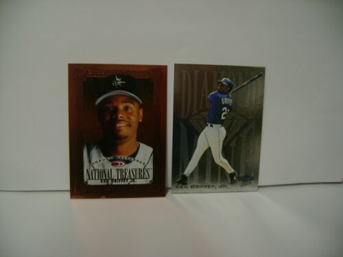 KEN GRIFFEY JR LOT 1997 DONRUSS PREFERRED BRONZE #175 1999 ULTRA DIAMOND MINE #3