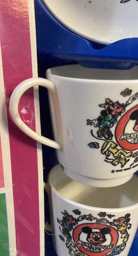 Vintage WALT DISNEY CHARACTER 22 Piece Tea Set in Box MICKEY MOUSE CLUB 1434 - Picture 7 of 23