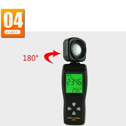 Radiómetro LCD UV medidor iluminómetro de mano para luces LED de jardín de cultivo acuario - Imagen 7 de 8