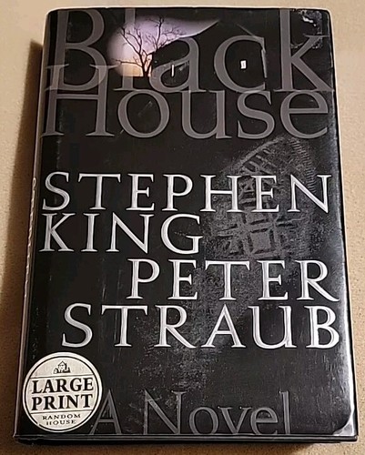 BLACK HOUSE Stephen King Peter Straub (Large Print, Hardcover 1st Edition, 2001) - Imagen 1 de 7