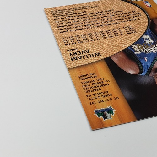 1999-00 Stadium Club One of a Kind #189 William Avery /150 DUKE - Picture 7 of 7