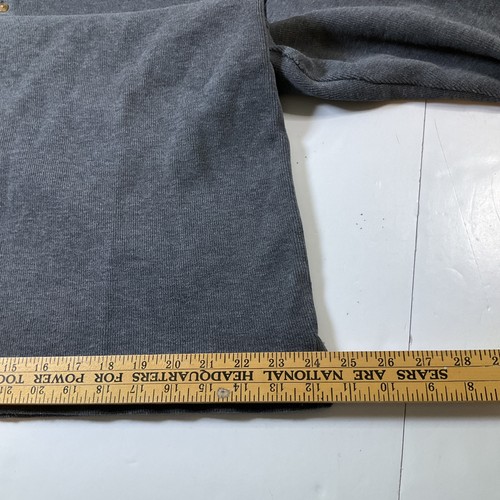 Alexander Julian Colours LS Mens Half Button Sweater Grey Sz-XL #515 - Picture 13 of 17