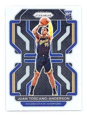Juan Toscano-Anderson 2021-22 Panini Prizm #295 Silver RC Rookie
