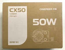 Zhiyun CINEPEER CX50 50W LED Video COB Light Photography Lighting APP 2700-6500K
