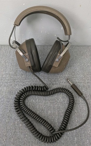 Koss K-6 LC Vintage Stereo Kopfhörer mit Lautstärkeregler, funktionstüchtig